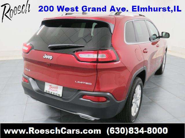 2017 Jeep Cherokee 4x4 Limited 4dr SUV